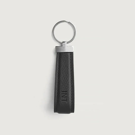 Personalized Elroy Leather Keychain With Name/Initials Engraving- Add On