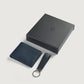 Marvin Blue Leather Gift Set