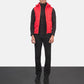 Fuston Red Hooded Puffer Vest