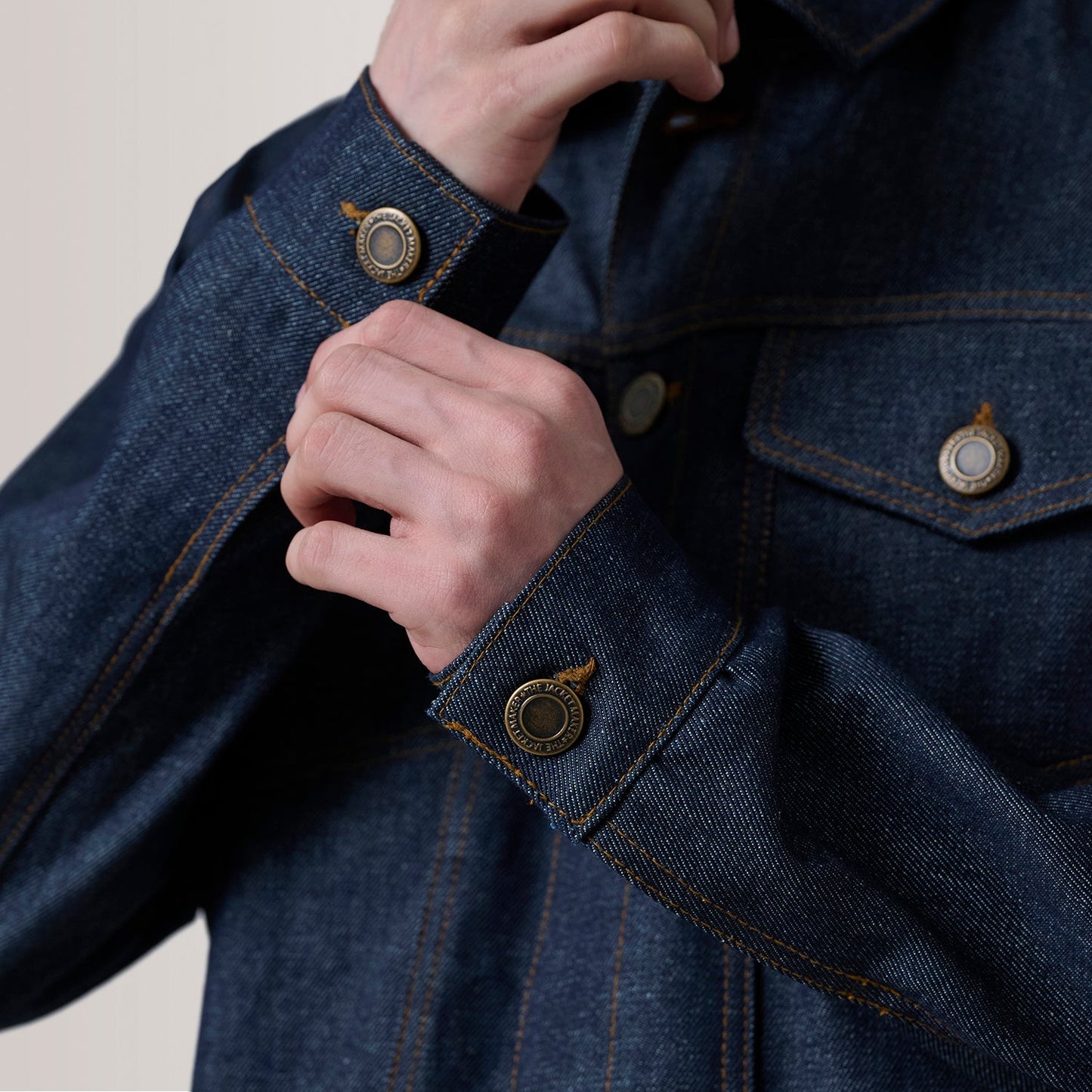 Conard Indigo Blue Denim Trucker Jacket