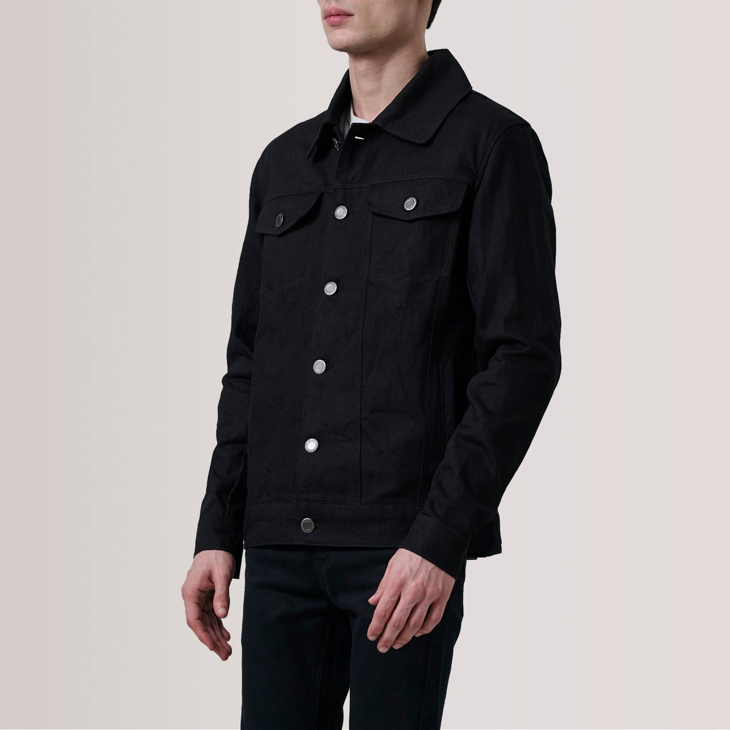 Conard Black Denim Trucker Jacket