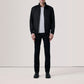Morrison Black Canvas Bomber Jacket