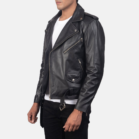 [FS] Allaric Alley Black Leather Biker Jacket