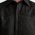 Bronco Tumbled Brown Leather Shirt