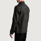 Bronco Tumbled Brown Leather Shirt