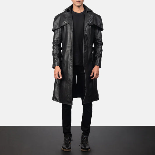 Custom Courtney Leather Coat