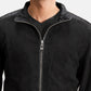 Ethan Hybrid Suede Bomber Jacket