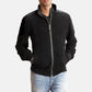 Ethan Hybrid Suede Bomber Jacket