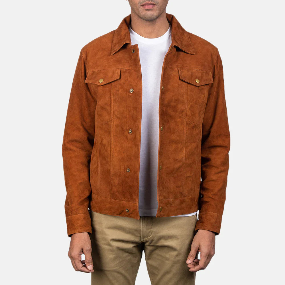 Custom Mark Slansky Suede Jacket