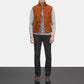 Tony Brown Suede Vest