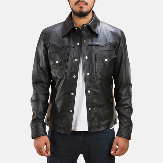 Custom Thomas Wolfe Leather Jacket