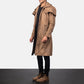 [FS] Army Brown Leather Duster