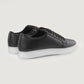 Murphy Low Top Black Leather Sneakers