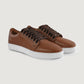 Murphy Low Top Tan Leather Sneakers