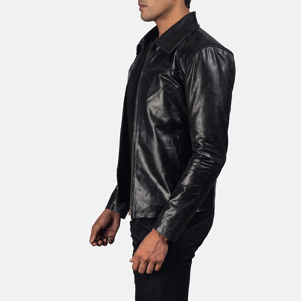 [FS] Mystical Black Leather Jacket