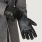 Ralph Black Leather Dress Gloves