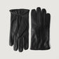 Ralph Black Leather Dress Gloves