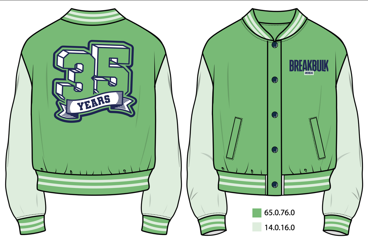 Custom BBAM Hyve Group Varsity Jacket X 25