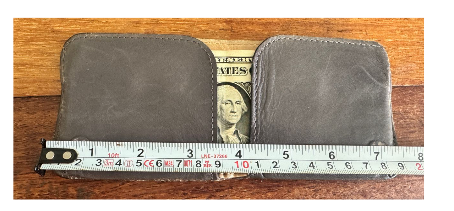 Custom Andrew Whigham Leather Wallet