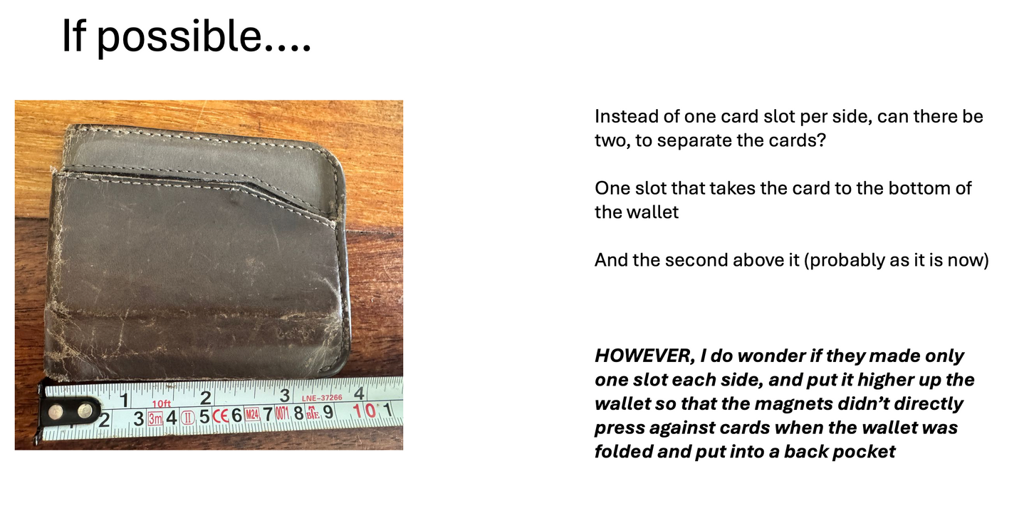 Custom Andrew Whigham Leather Wallet