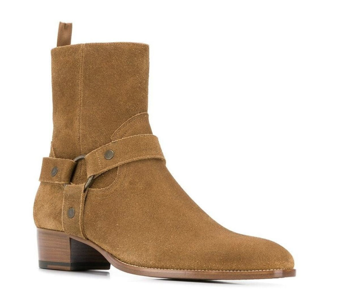 Custom Raphael Harness Suede Boots