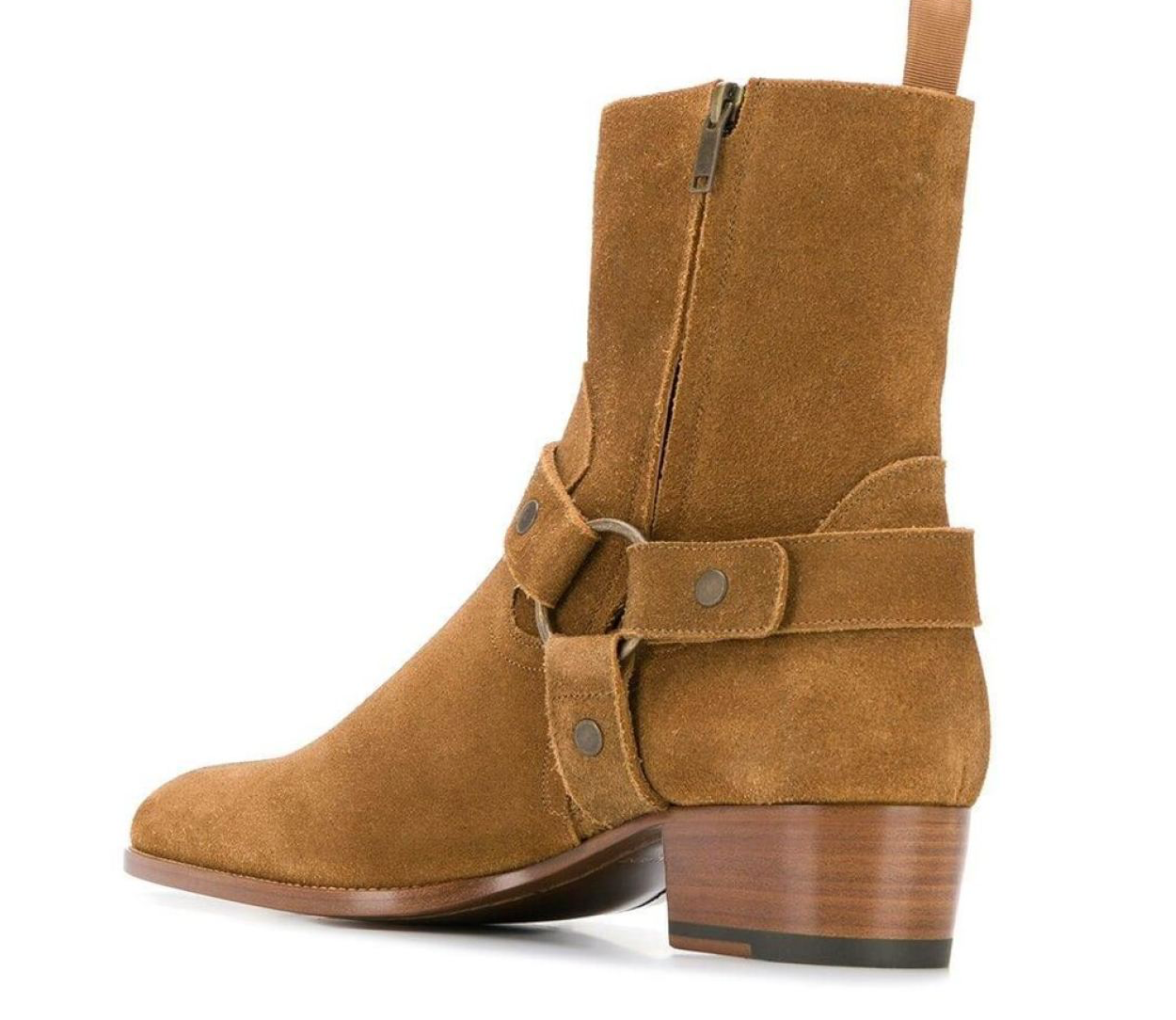 Custom Raphael Harness Suede Boots