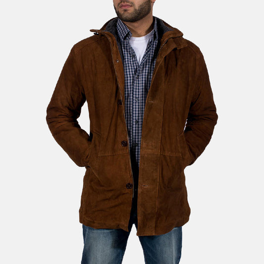 Custom Firas AL-Nasiri Suede Jacket