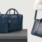 Custom Captain Midnight Blue Leather Briefcase (all colors) with custom LOGO
