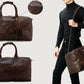 Custom Darrio Leather Duffle Bag (all colors) with custom logo