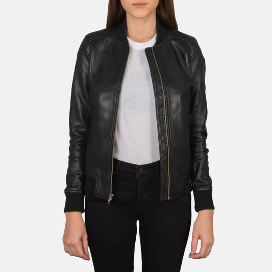 Custom Cathlene Del Rosario Leather Jacket