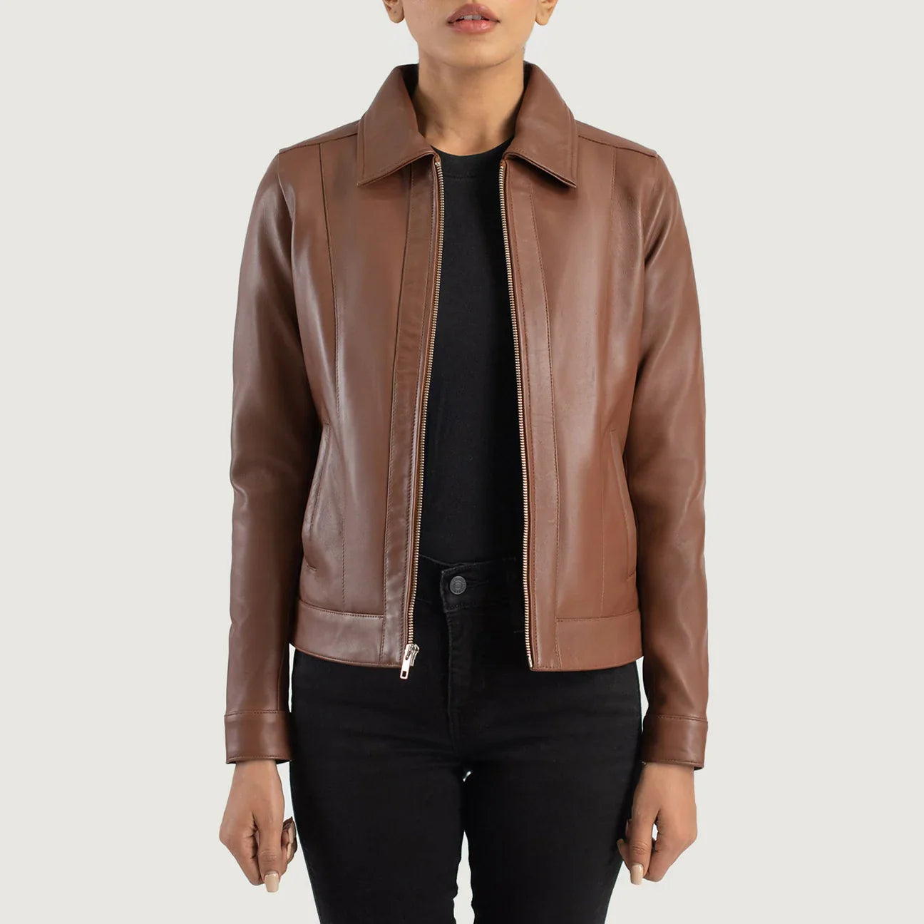 Custom Megan Healy Leather Jacket