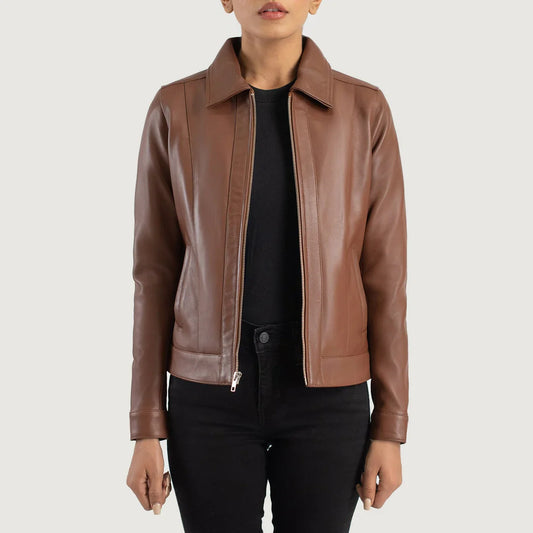 Custom Megan Healy Leather Jacket