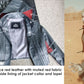 Custom Ashley Harris Leather Updated Jacket and Vest